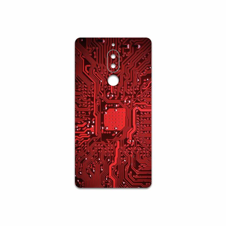 برچسب پوششی ماهوت مدل Red Printed Circuit Board مناسب برای گوشی موبایل هیوندای Seoul Mix MAHOOT Red Printed Circuit Board Cover Sticker for Hyundai Seoul Mix